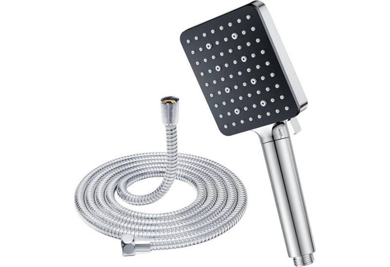 LuxusKollektion Handbrause Duschkopf mit Schlauch 1,6 m, 6 Strahlarten, Antikalk-Funktion LuxusKollektion Handbrause Duschkopf mit Schlauch 1,6 m, 6 Strahlarten, Antikalk-Funktion von LuxusKollektion