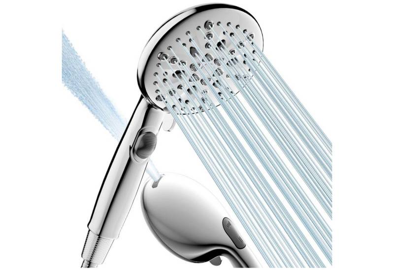 LuxusKollektion Handbrause Duschkopf mit Schlauch und 7+2 Strahlarten, Wassersparend, Handbrause LuxusKollektion Handbrause Duschkopf mit Schlauch und 7+2 Strahlarten, Wassersparend, Handbrause von LuxusKollektion