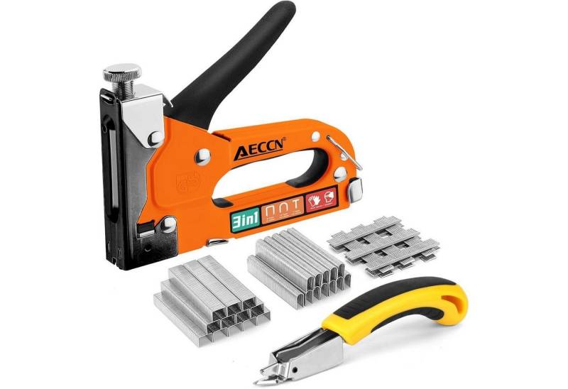 LuxusKollektion Handheftpistole Heftklammern Schwerlast 3in1 2100 Stahl Polsterhefter Orange LuxusKollektion Handheftpistole Heftklammern Schwerlast 3in1 2100 Stahl Polsterhefter Orange von LuxusKollektion