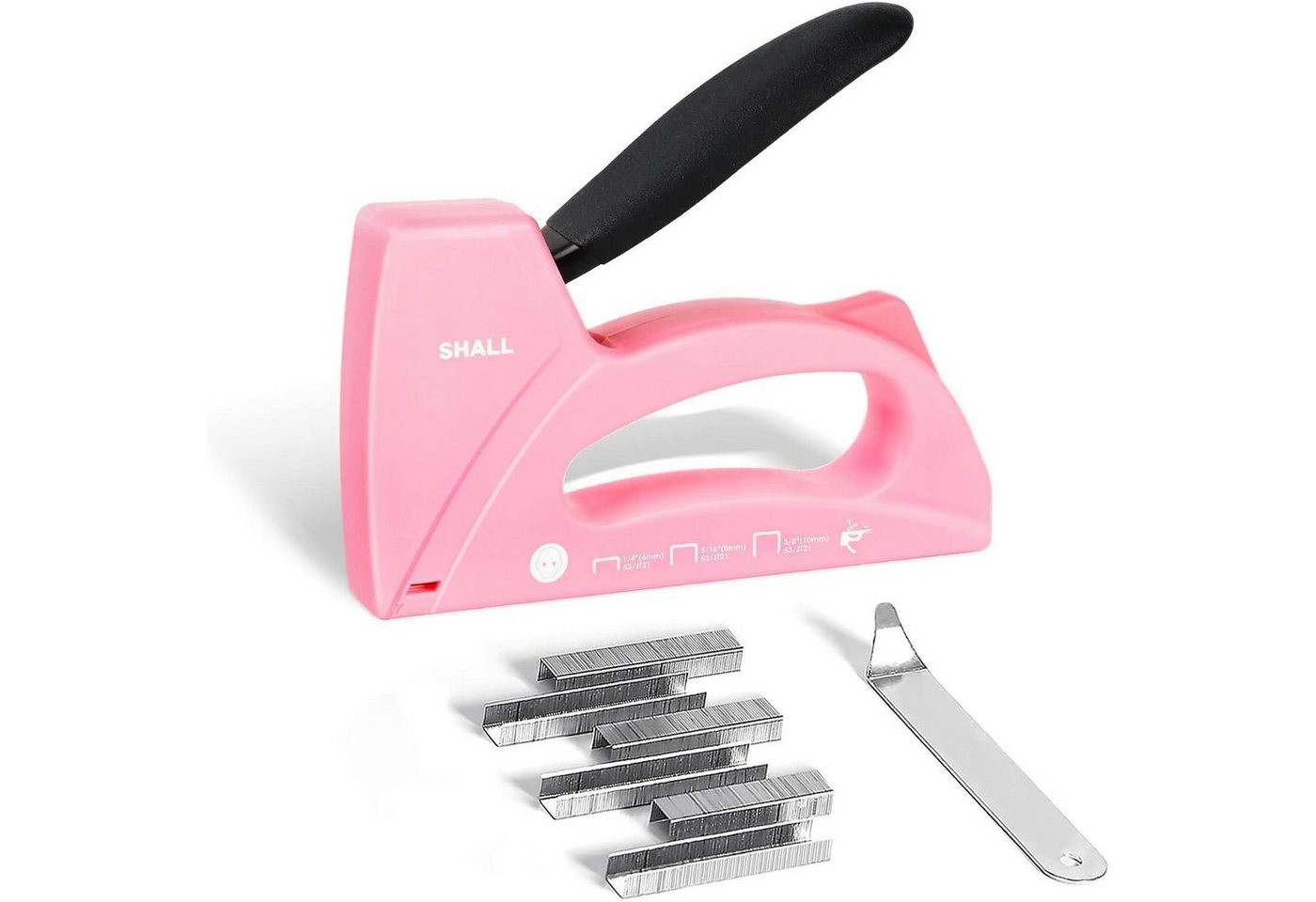 LuxusKollektion Handheftpistole Tacker Stoff Polster Holz JT21 1600 Basteln Heimwerker Rosa LuxusKollektion Handheftpistole Tacker Stoff Polster Holz JT21 1600 Basteln Heimwerker Rosa von LuxusKollektion