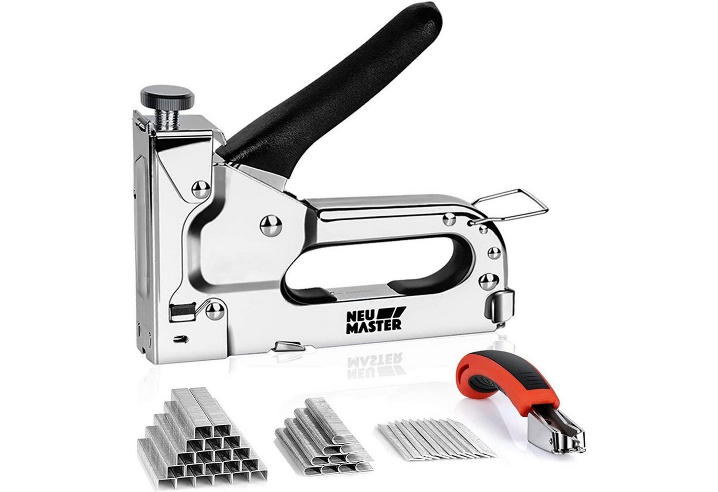 LuxusKollektion Handtacker Handtacker Set Tackerpistole 3in1 2000 Klammern Silber LuxusKollektion Handtacker Handtacker Set Tackerpistole 3in1 2000 Klammern Silber von LuxusKollektion