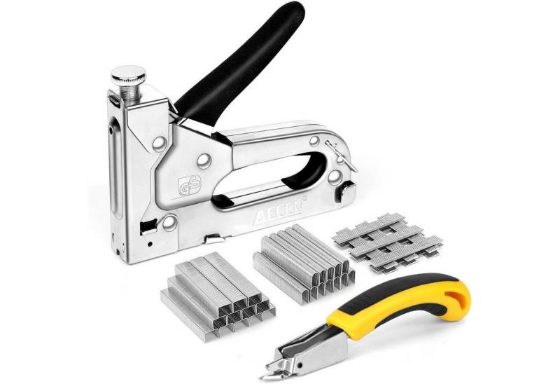 LuxusKollektion Handtacker Tackerpistole 3in1 2100 Klammern Holz Stoff Dachpappe Handtacker Set LuxusKollektion Handtacker Tackerpistole 3in1 2100 Klammern Holz Stoff Dachpappe Handtacker Set von LuxusKollektion