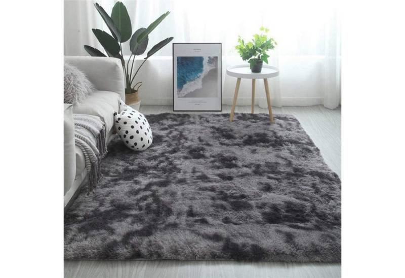 Hochflor-Teppich Wohnzimmerteppich Hochflor Langflor Flauschig Schlafzimmer 160x230cm von Tinyboy-hbq