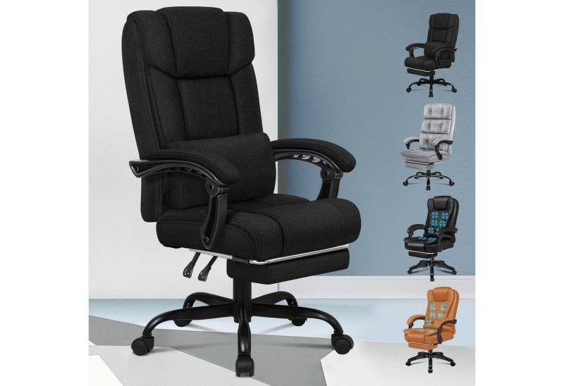 LuxusKollektion Hochlehner Bürostuhl Hochlehner 150Grad Netzgewebe Boss Schwarz Leinen BOSS Serie LuxusKollektion Hochlehner Bürostuhl Hochlehner 150Grad Netzgewebe Boss Schwarz Leinen BOSS Serie von LuxusKollektion