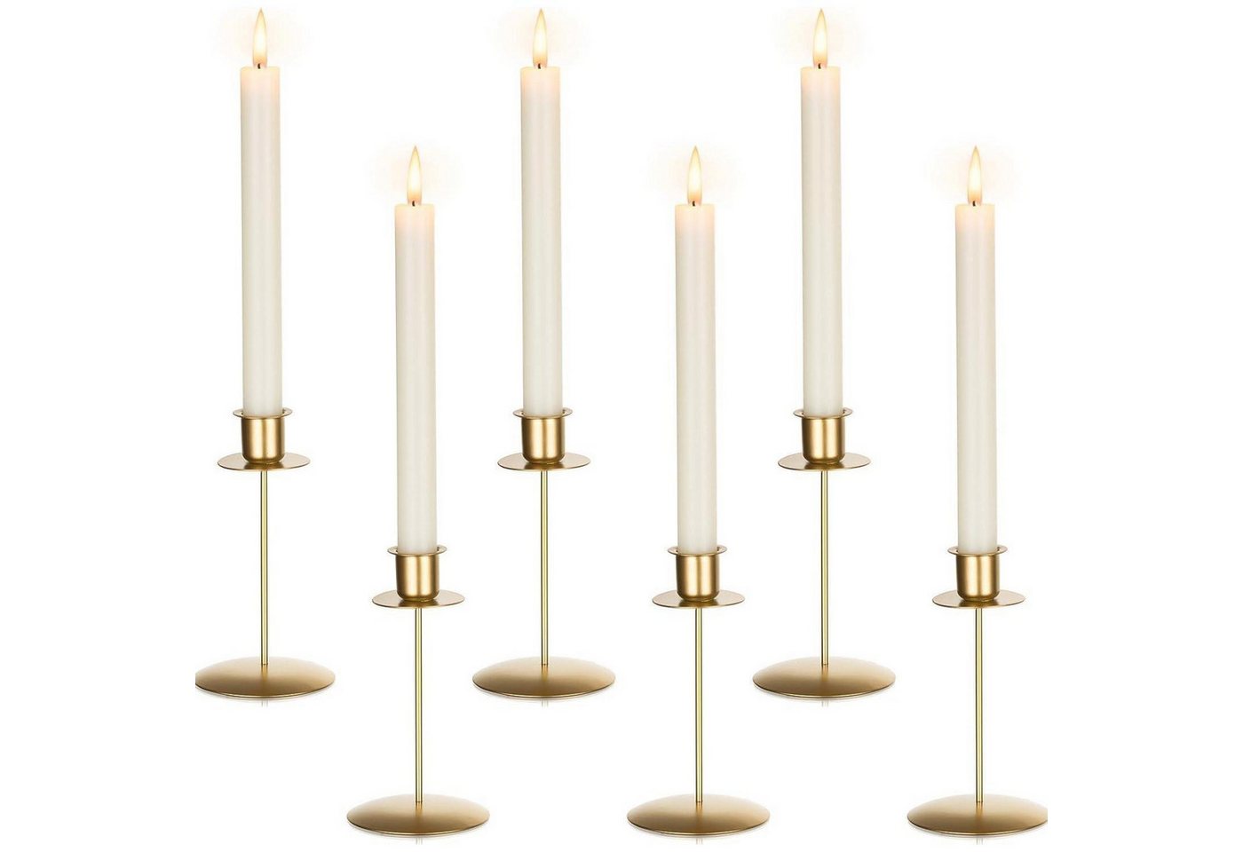 LuxusKollektion Kerzenständer Kerzenhalter Stabkerzen Metall Tisch Hochzeit Weihnachten 6 Gold LuxusKollektion Kerzenständer Kerzenhalter Stabkerzen Metall Tisch Hochzeit Weihnachten 6 Gold von LuxusKollektion