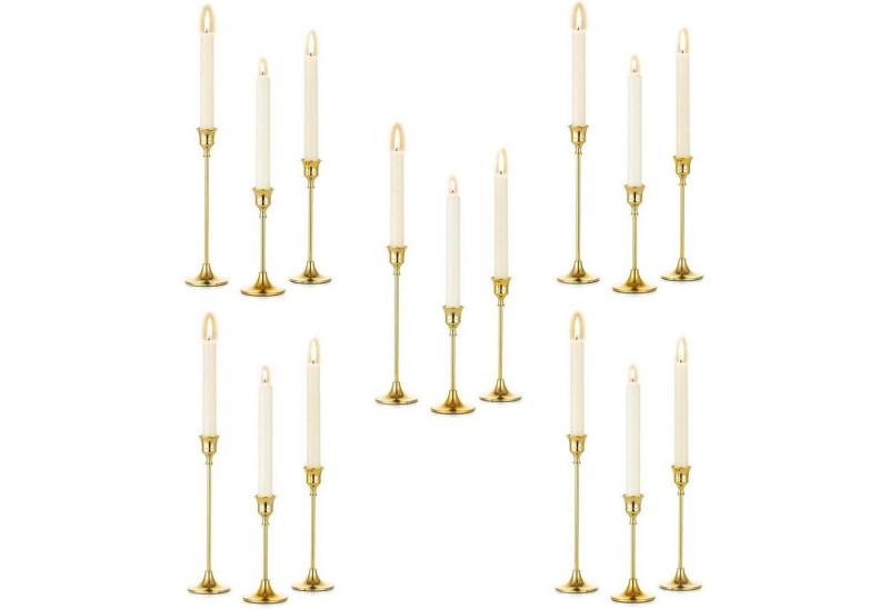 LuxusKollektion Kerzenständer Kerzenständer Metall Stabkerze Hochzeit Tischdeko 5 Set 15 PCS Gold LuxusKollektion Kerzenständer Kerzenständer Metall Stabkerze Hochzeit Tischdeko 5 Set 15 PCS Gold von LuxusKollektion