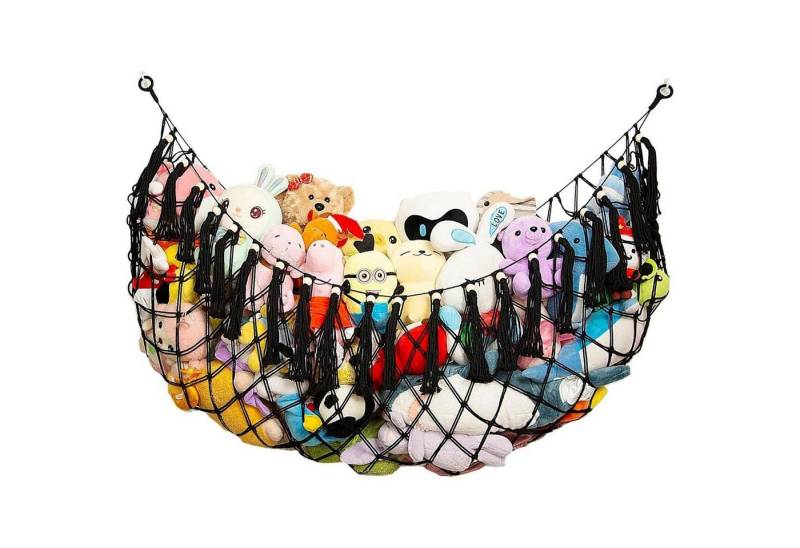 LuxusKollektion Kinderstuhl Kuscheltiernetz Plüschtierhalter Makramee Hängematte Schwarz LuxusKollektion Kinderstuhl Kuscheltiernetz Plüschtierhalter Makramee Hängematte Schwarz von LuxusKollektion