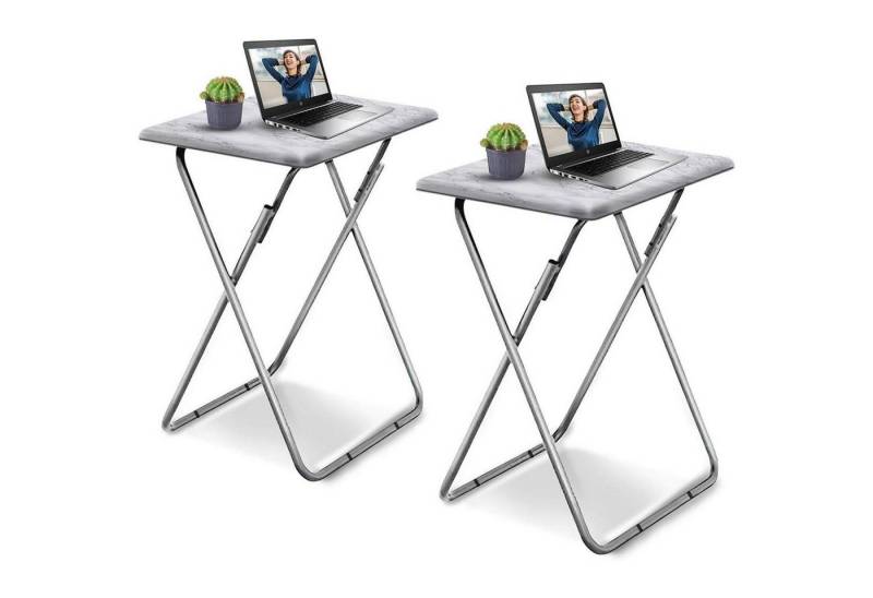 LuxusKollektion Klapptisch Beistelltisch Klappbar Balkontisch Weißer 2pcs Weißer Marmor LuxusKollektion Klapptisch Beistelltisch Klappbar Balkontisch Weißer 2pcs Weißer Marmor von LuxusKollektion