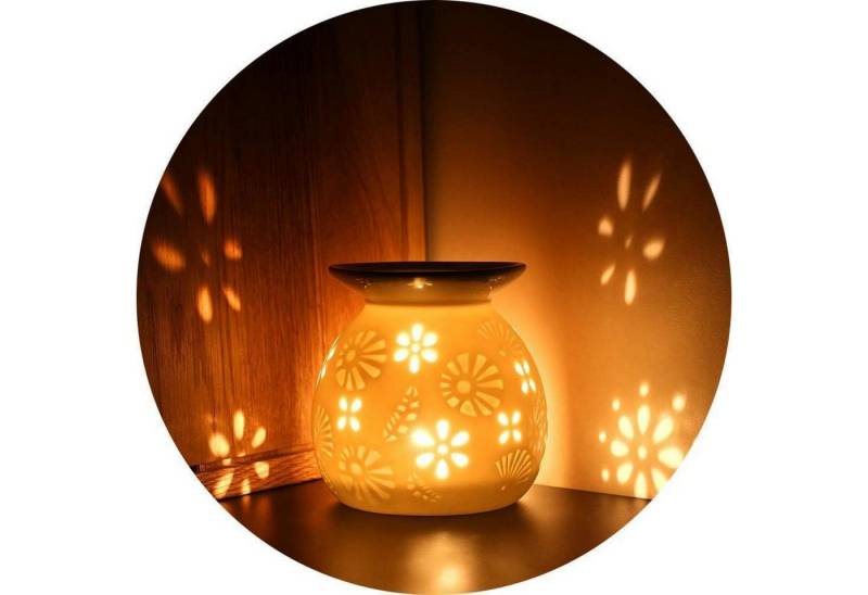 LuxusKollektion Kochbesteck-Set Aromalampe Teelichthalter Duftlampe Keramik Löffel Diffuser Typ2-weiß LuxusKollektion Kochbesteck-Set Aromalampe Teelichthalter Duftlampe Keramik Löffel Diffuser Typ2-weiß von LuxusKollektion