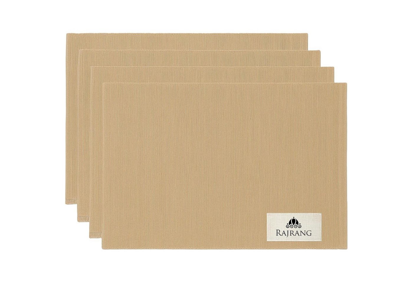 LuxusKollektion Kochbesteck-Set Baumwolltischsets 4er Esstisch 33x48cm Croissantbraun Croissantbraun 4 LuxusKollektion Kochbesteck-Set Baumwolltischsets 4er Esstisch 33x48cm Croissantbraun Croissantbraun 4 von LuxusKollektion