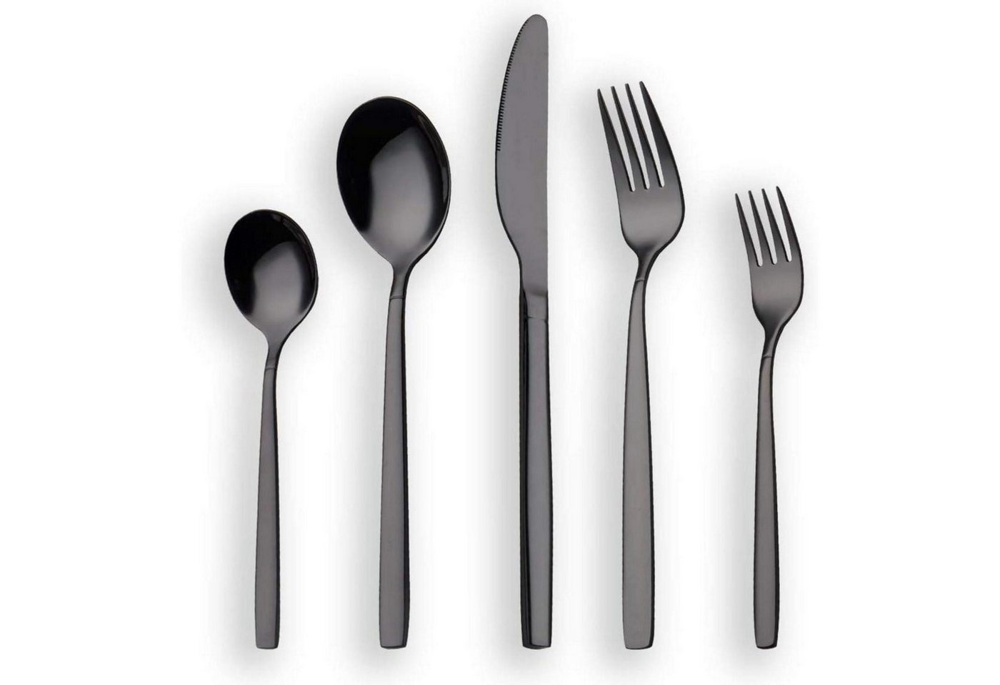 LuxusKollektion Kochbesteck-Set Besteck 30 Titanium plattiert schwarz Service 6 02 schwarz LuxusKollektion Kochbesteck-Set Besteck 30 Titanium plattiert schwarz Service 6 02 schwarz von LuxusKollektion