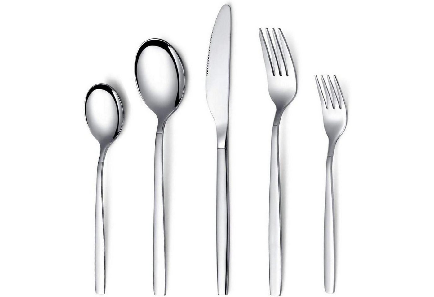 LuxusKollektion Kochbesteck-Set Besteckset Edelstahl 30 Stück Service 6 07 Silber LuxusKollektion Kochbesteck-Set Besteckset Edelstahl 30 Stück Service 6 07 Silber von LuxusKollektion