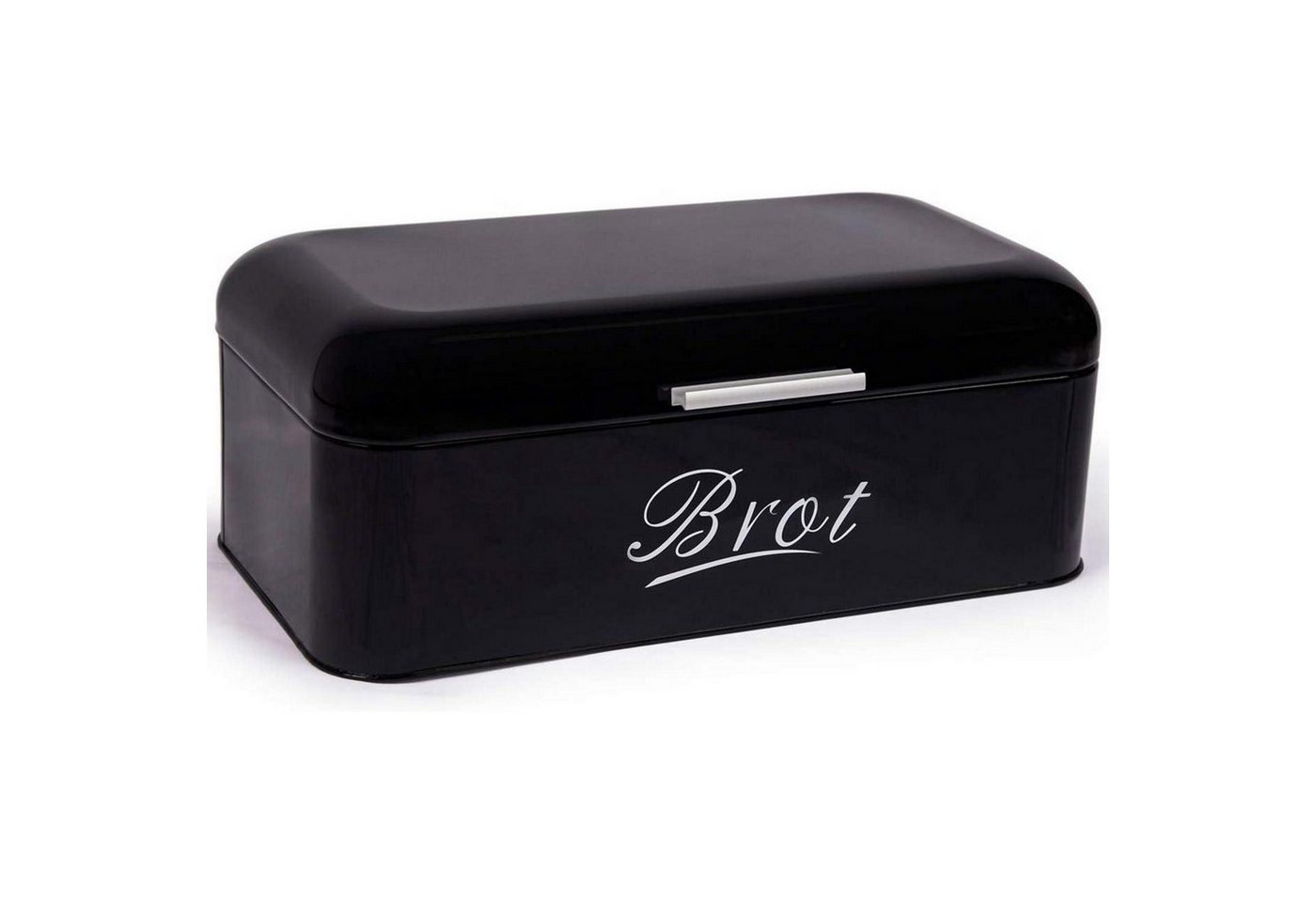 LuxusKollektion Kochbesteck-Set Brotkasten Metall Deckel Knäckebrot Box Retro Schwarz Xxl schwarz 43cm LuxusKollektion Kochbesteck-Set Brotkasten Metall Deckel Knäckebrot Box Retro Schwarz Xxl schwarz 43cm von LuxusKollektion