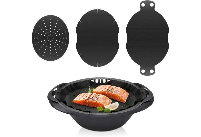 LuxusKollektion Kochbesteck-Set Dauerbackfolie Varoma Einlegeboden Zubehör Für Tm6 Tm5 Tm31 3 Stück von LuxusKollektion