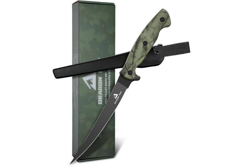 LuxusKollektion Kochbesteck-Set Filetiermesser Fisch Edelstahl Antirutschgriff Kochmesser 15CM von LuxusKollektion