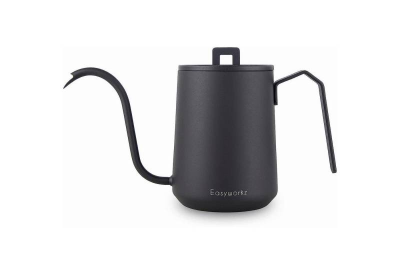 LuxusKollektion Kochbesteck-Set Kaffeekanne Schwanenhals Edelstahl 600ml Handtropfen Mattschwarz LuxusKollektion Kochbesteck-Set Kaffeekanne Schwanenhals Edelstahl 600ml Handtropfen Mattschwarz von LuxusKollektion