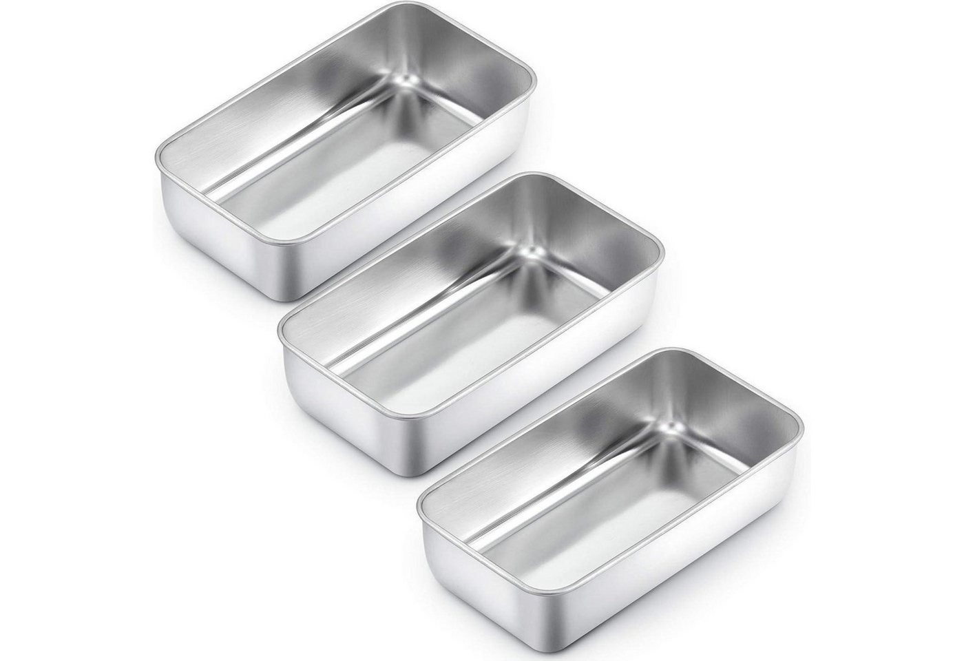 LuxusKollektion Kochbesteck-Set Kastenform Edelstahl Brotbackform Spülmaschinenfest 3 Stück LuxusKollektion Kochbesteck-Set Kastenform Edelstahl Brotbackform Spülmaschinenfest 3 Stück von LuxusKollektion