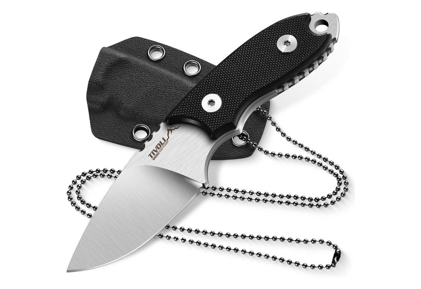 LuxusKollektion Kochbesteck-Set Messer Survival D2 Stahl Feststehend Full Tang Scheide neck knife LuxusKollektion Kochbesteck-Set Messer Survival D2 Stahl Feststehend Full Tang Scheide neck knife von LuxusKollektion