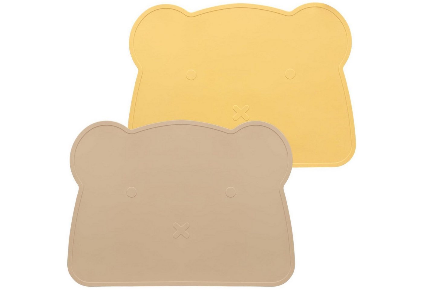 LuxusKollektion Kochbesteck-Set Platzset Bär Silikon Rutschfest BPAfrei Kinder Gelb Khaki LuxusKollektion Kochbesteck-Set Platzset Bär Silikon Rutschfest BPAfrei Kinder Gelb Khaki von LuxusKollektion