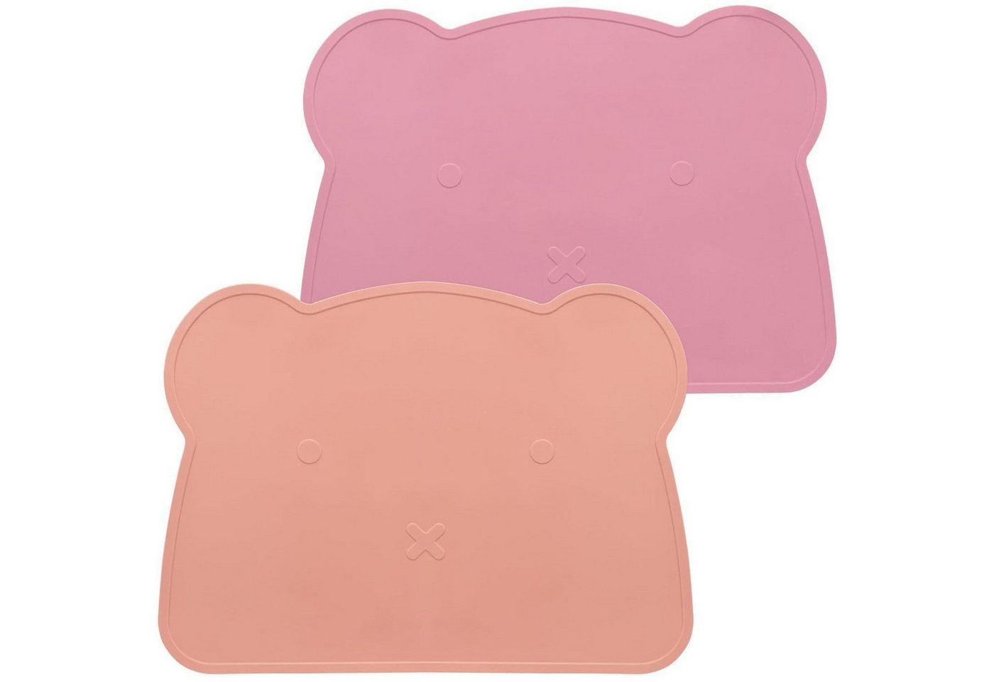 LuxusKollektion Kochbesteck-Set Platzset Kinder Bär Silikon Abwaschbar Rutschfest Signalorange Rosa LuxusKollektion Kochbesteck-Set Platzset Kinder Bär Silikon Abwaschbar Rutschfest Signalorange Rosa von LuxusKollektion