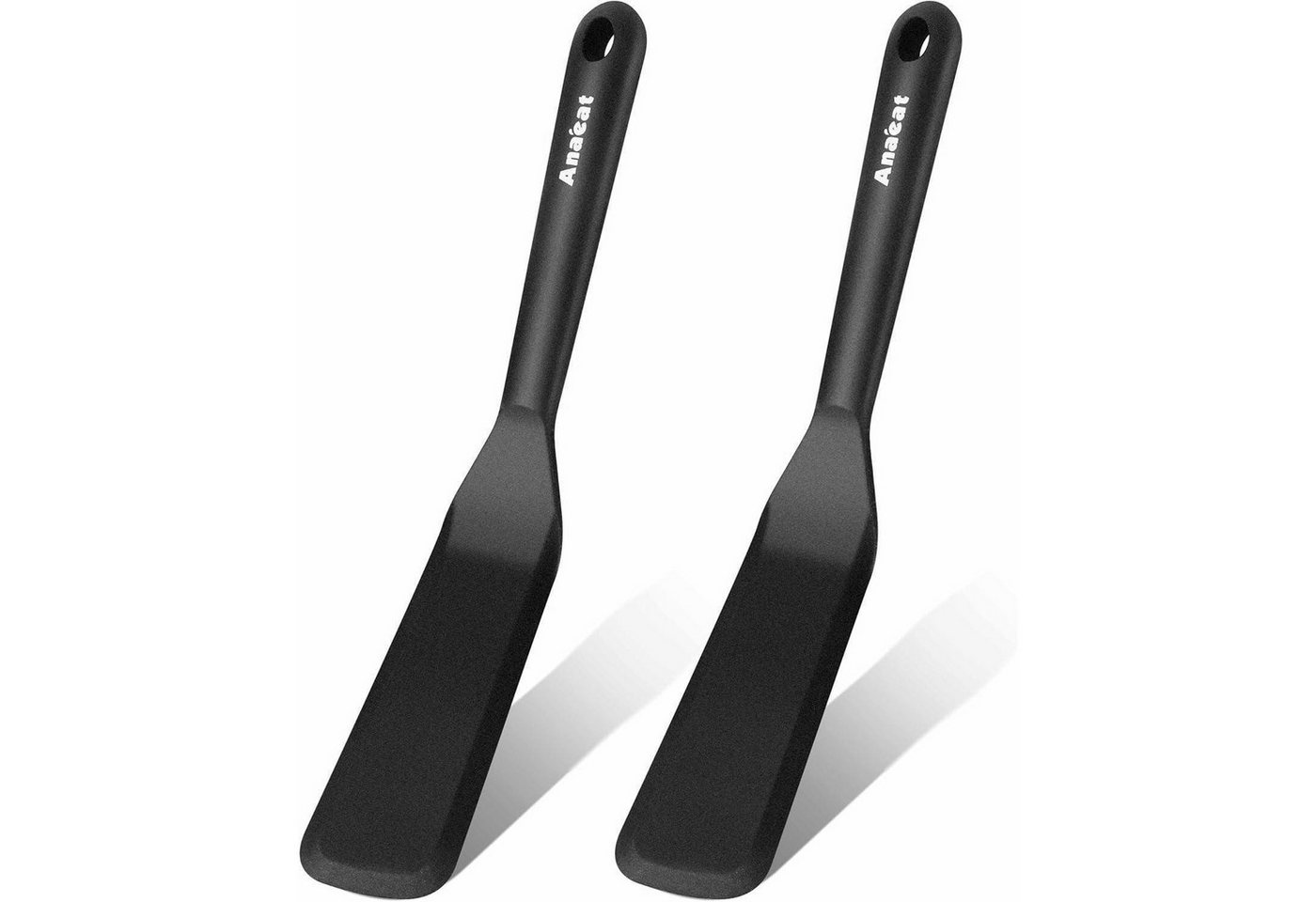 LuxusKollektion Kochbesteck-Set Silikonspatel Antihaft BPAfrei 2 Stück Dünne Spachtel Schwarz LuxusKollektion Kochbesteck-Set Silikonspatel Antihaft BPAfrei 2 Stück Dünne Spachtel Schwarz von LuxusKollektion