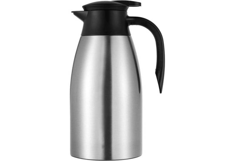 LuxusKollektion Kochbesteck-Set Thermoskanne 2L Edelstahl Doppelwand QuickTip Verschluss Silber LuxusKollektion Kochbesteck-Set Thermoskanne 2L Edelstahl Doppelwand QuickTip Verschluss Silber von LuxusKollektion