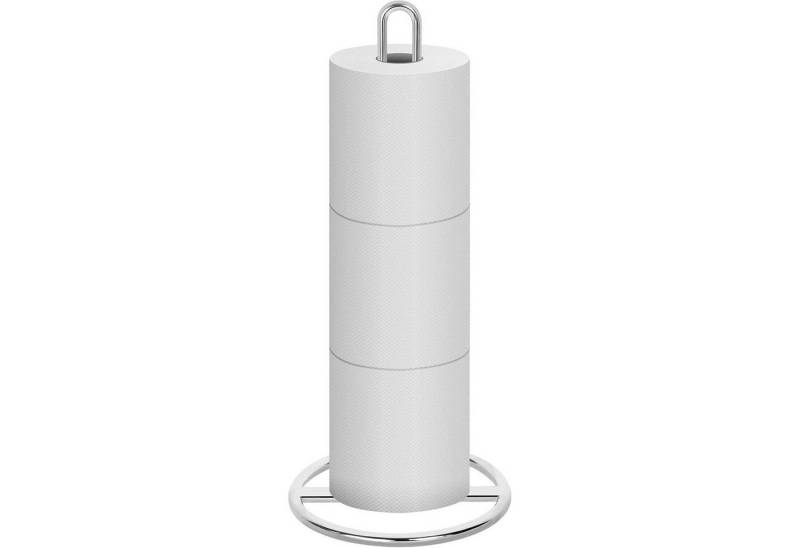 LuxusKollektion Kochbesteck-Set Toilettenpapierhalter Stehend 3Rollen Aufbewahrung Silber von LuxusKollektion