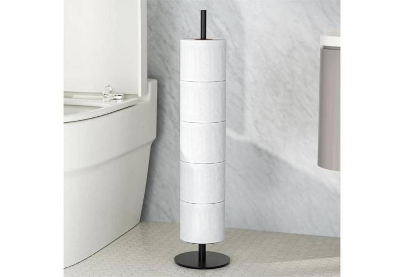 LuxusKollektion Kochbesteck-Set Toilettenpapierhalter stehend Edelstahl Trennplatte Bad Schwarz LuxusKollektion Kochbesteck-Set Toilettenpapierhalter stehend Edelstahl Trennplatte Bad Schwarz von LuxusKollektion