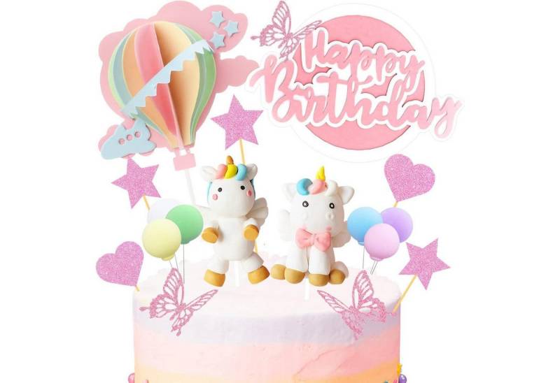 LuxusKollektion Kochbesteck-Set Tortendeko Geburtstag 23 Topper Regenbogen Stern Herz Einhorn LuxusKollektion Kochbesteck-Set Tortendeko Geburtstag 23 Topper Regenbogen Stern Herz Einhorn von LuxusKollektion