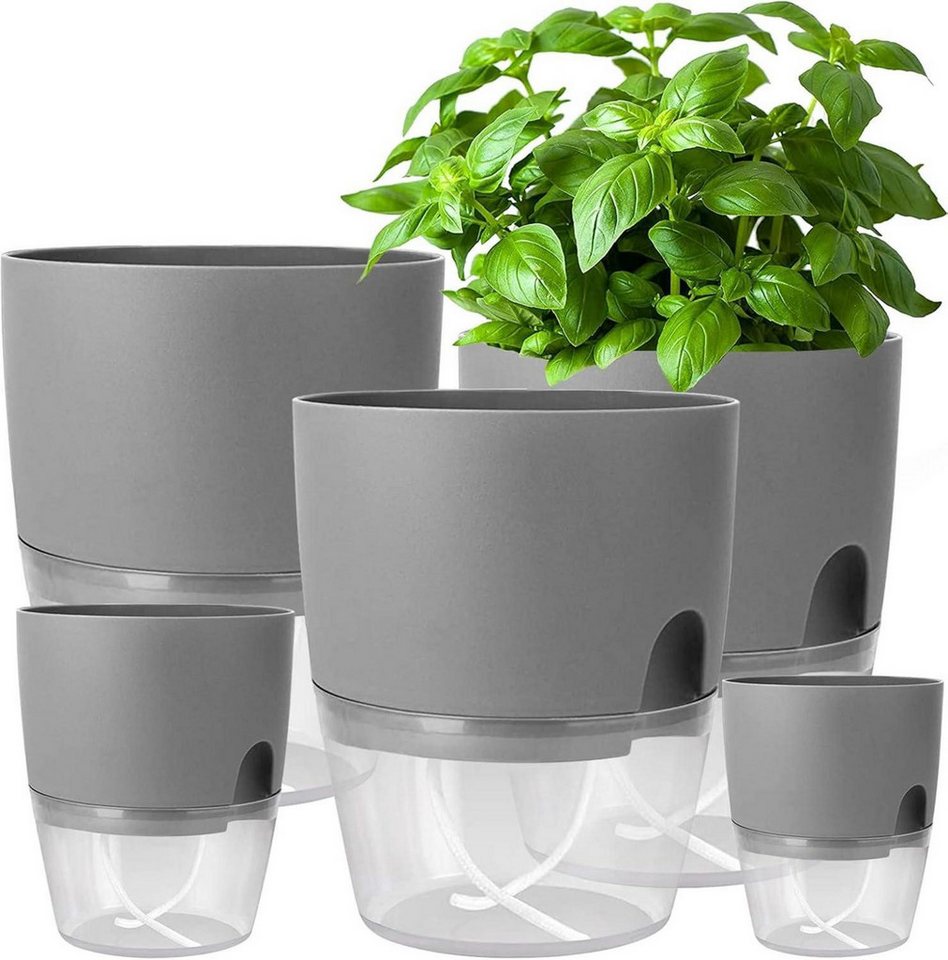 LuxusKollektion Kräutertopf Blumentopf mit Bewässerungssystem, Kräutertopf Set für LuxusKollektion Kräutertopf Blumentopf mit Bewässerungssystem, Kräutertopf Set für von LuxusKollektion