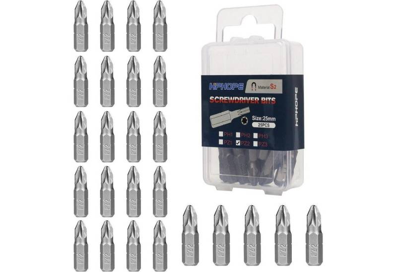 LuxusKollektion Kreuzschlitz-Bit Bits PZ2 Pozi Sortiment 25mm PZ2 25 Stück LuxusKollektion Kreuzschlitz-Bit Bits PZ2 Pozi Sortiment 25mm PZ2 25 Stück von LuxusKollektion