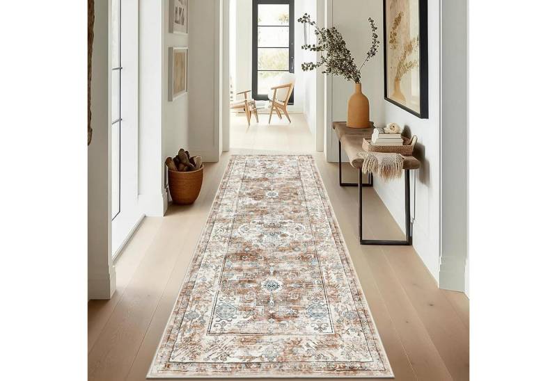 LuxusKollektion Läufer Teppich Läufer rutschfest maschinenwaschbar Cremefarben 60 x 180 cm LuxusKollektion Läufer Teppich Läufer rutschfest maschinenwaschbar Cremefarben 60 x 180 cm von LuxusKollektion