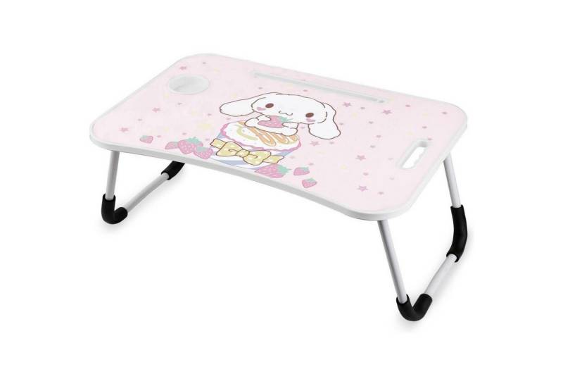 LuxusKollektion Laptoptisch Laptop Tisch Tragbar Betttablett Klappbeine Rosa Erdbeere von LuxusKollektion