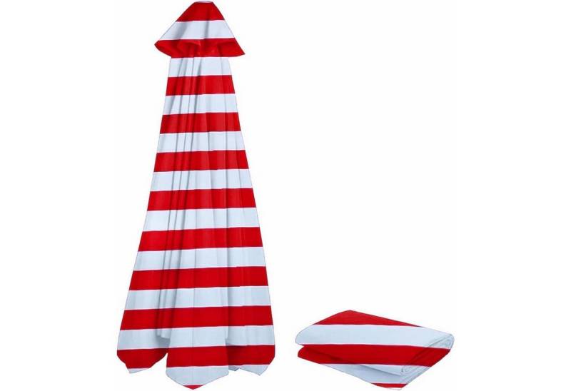 LuxusKollektion Marktschirm Sonnenschirm Ersatzbezug 3m 270cm 250cm 350 cm 8 streben Rot und Weiß LuxusKollektion Marktschirm Sonnenschirm Ersatzbezug 3m 270cm 250cm 350 cm 8 streben Rot und Weiß von LuxusKollektion