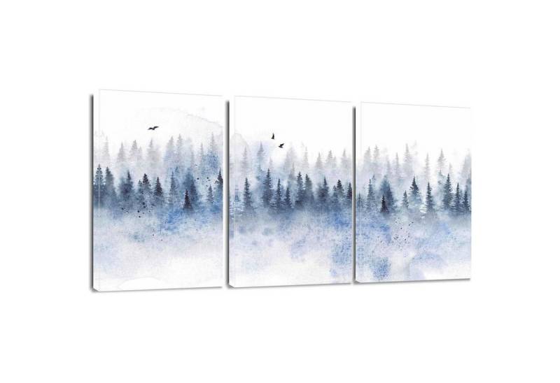 LuxusKollektion Mehrteilige Bilder Leinwandbilder 3 Teilig Kunstdruck Wanddekoration Wald 30x40cm LuxusKollektion Mehrteilige Bilder Leinwandbilder 3 Teilig Kunstdruck Wanddekoration Wald 30x40cm von LuxusKollektion