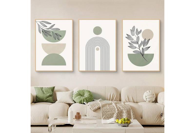 LuxusKollektion Mehrteilige Bilder Poster 3er Abstrakt Pflanzen Geometrie 21x30cm E 21x30cm LuxusKollektion Mehrteilige Bilder Poster 3er Abstrakt Pflanzen Geometrie 21x30cm E 21x30cm von LuxusKollektion