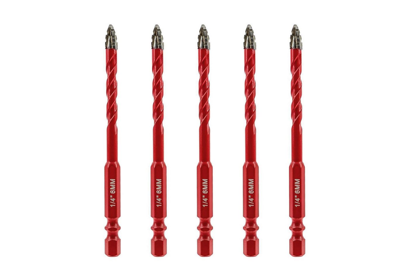 LuxusKollektion Mehrzweckbohrer Exzenterbohrer Hartmetall Zähne Holz Fliesen Beton Set 6mm 5 LuxusKollektion Mehrzweckbohrer Exzenterbohrer Hartmetall Zähne Holz Fliesen Beton Set 6mm 5 von LuxusKollektion