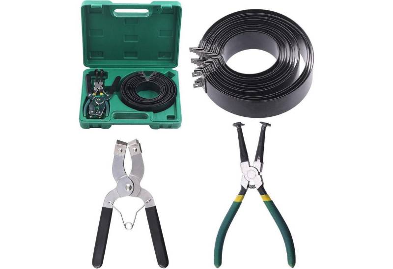 LuxusKollektion Montagezange Kolbenring-Set 17-tlg 6,1-14,5 cm verstellbare Montierzange Tasche LuxusKollektion Montagezange Kolbenring-Set 17-tlg 6,1-14,5 cm verstellbare Montierzange Tasche von LuxusKollektion