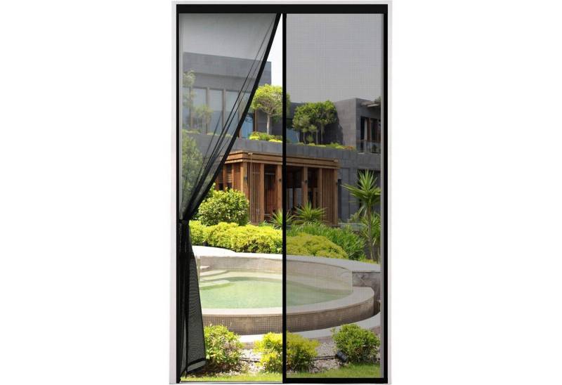 LuxusKollektion Moskitonetz Fliegengitter Tür Moskitonetz Magnet Vorhang 100x220cm Schwarz LuxusKollektion Moskitonetz Fliegengitter Tür Moskitonetz Magnet Vorhang 100x220cm Schwarz von LuxusKollektion