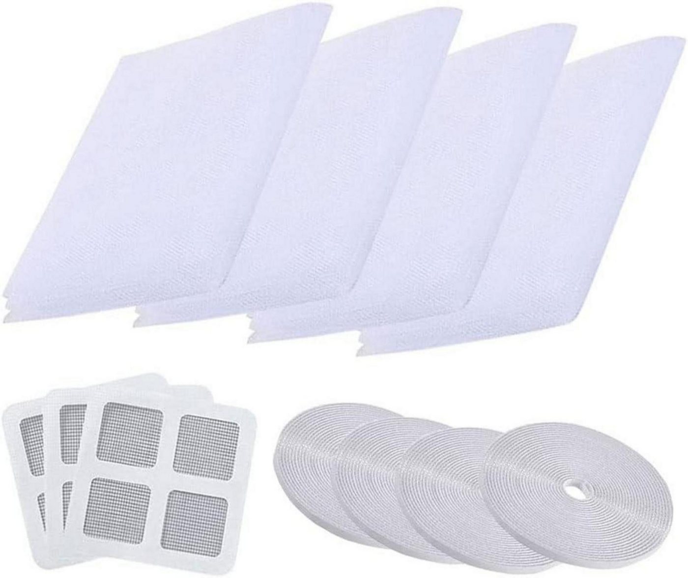 LuxusKollektion Moskitonetz Moskitonetz Fliegengitter Insektenschutz Fensternetz 1.5m*1.3m 4 Stück LuxusKollektion Moskitonetz Moskitonetz Fliegengitter Insektenschutz Fensternetz 1.5m*1.3m 4 Stück von LuxusKollektion
