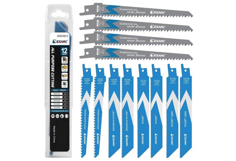 LuxusKollektion Multitool 12tlg BIM Säbelsägeblatt Set für Metall Holz Nägel von LuxusKollektion