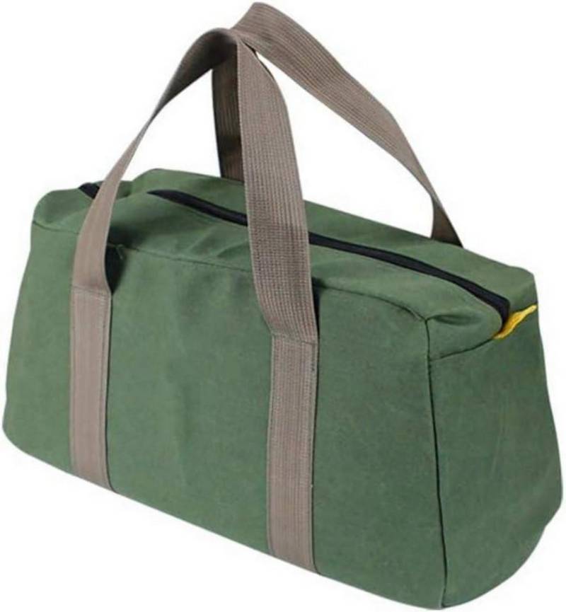 LuxusKollektion Multitool 14-Zoll robuste Werkzeugtasche mit weit geöffnetem Mund von LuxusKollektion