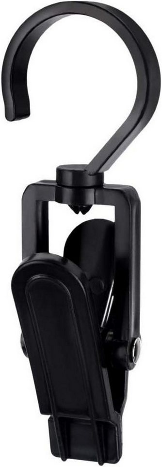 LuxusKollektion Multitool 20 Stück Handtuch Clips Schwarz Zum Aufhängen Geschirrtücher Haken von LuxusKollektion