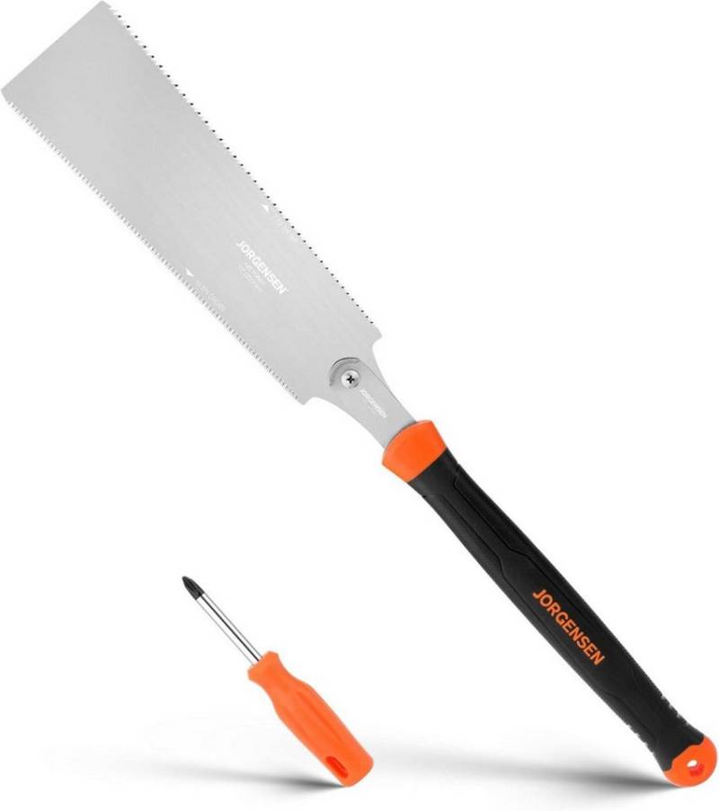 LuxusKollektion Multitool 250mm Japansäge mit 0,5mm SK5 Klinge, doppelte Kante Handsäge von LuxusKollektion