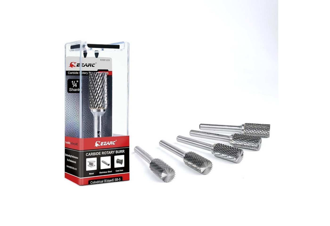 LuxusKollektion Multitool Frässtifte Hartmetall 1 4 Zoll Schaft Doppelschnitt Multi-Pack SB-5 LuxusKollektion Multitool Frässtifte Hartmetall 1 4 Zoll Schaft Doppelschnitt Multi-Pack SB-5 von LuxusKollektion