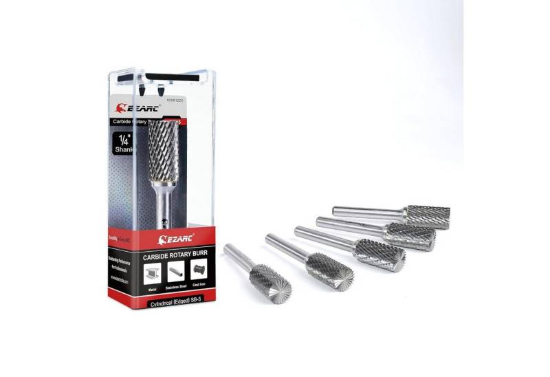 LuxusKollektion Multitool Frässtifte Hartmetall 1 4 Zoll Schaft Doppelschnitt Multi-Pack SB-5 von LuxusKollektion