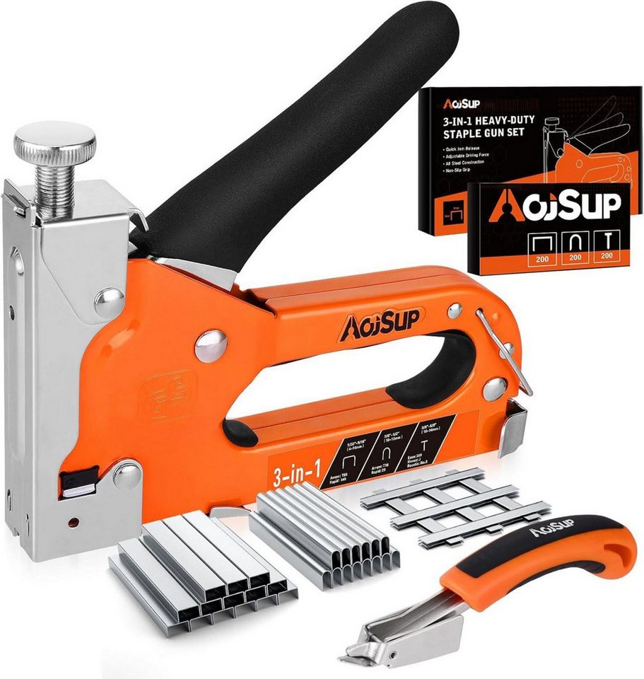 LuxusKollektion Multitool Handtacker Set mit 2100 Klammern 3 In 1 Profi mit Klammerentferner LuxusKollektion Multitool Handtacker Set mit 2100 Klammern 3 In 1 Profi mit Klammerentferner von LuxusKollektion