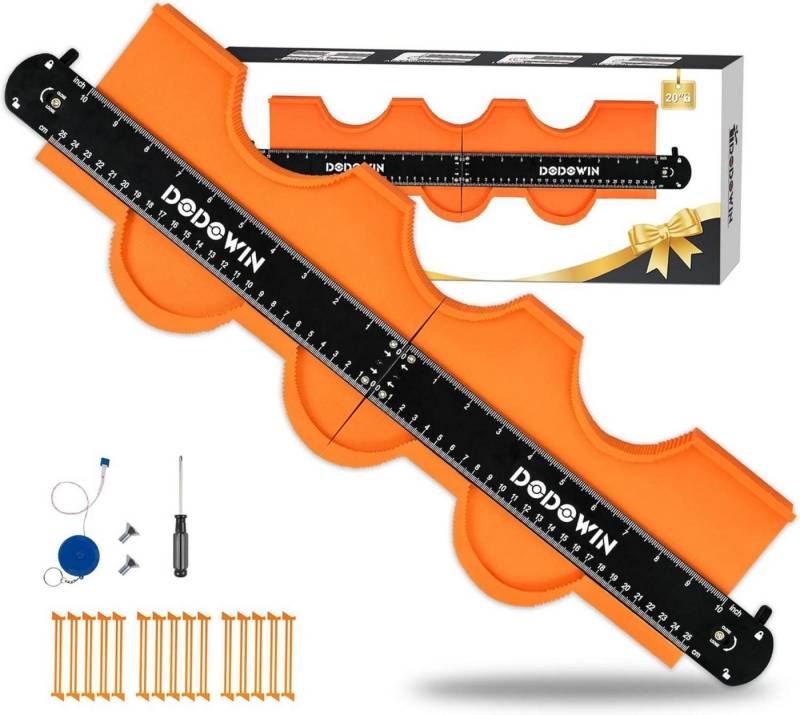 LuxusKollektion Multitool Konturenlehre Verbindbar Groß Männer Vatertagsgeschenke Laminat von LuxusKollektion