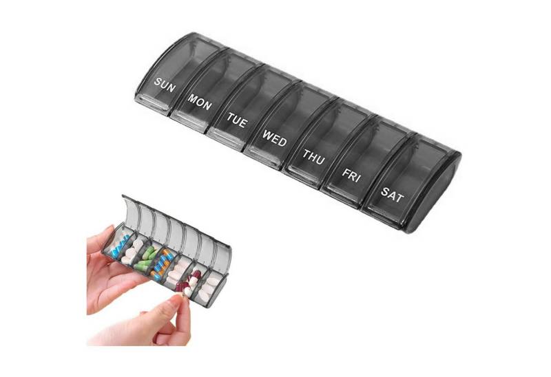 LuxusKollektion Pillendose Tablettenbox 7 Tage, Pillendose Medikamentenbox für LuxusKollektion Pillendose Tablettenbox 7 Tage, Pillendose Medikamentenbox für von LuxusKollektion
