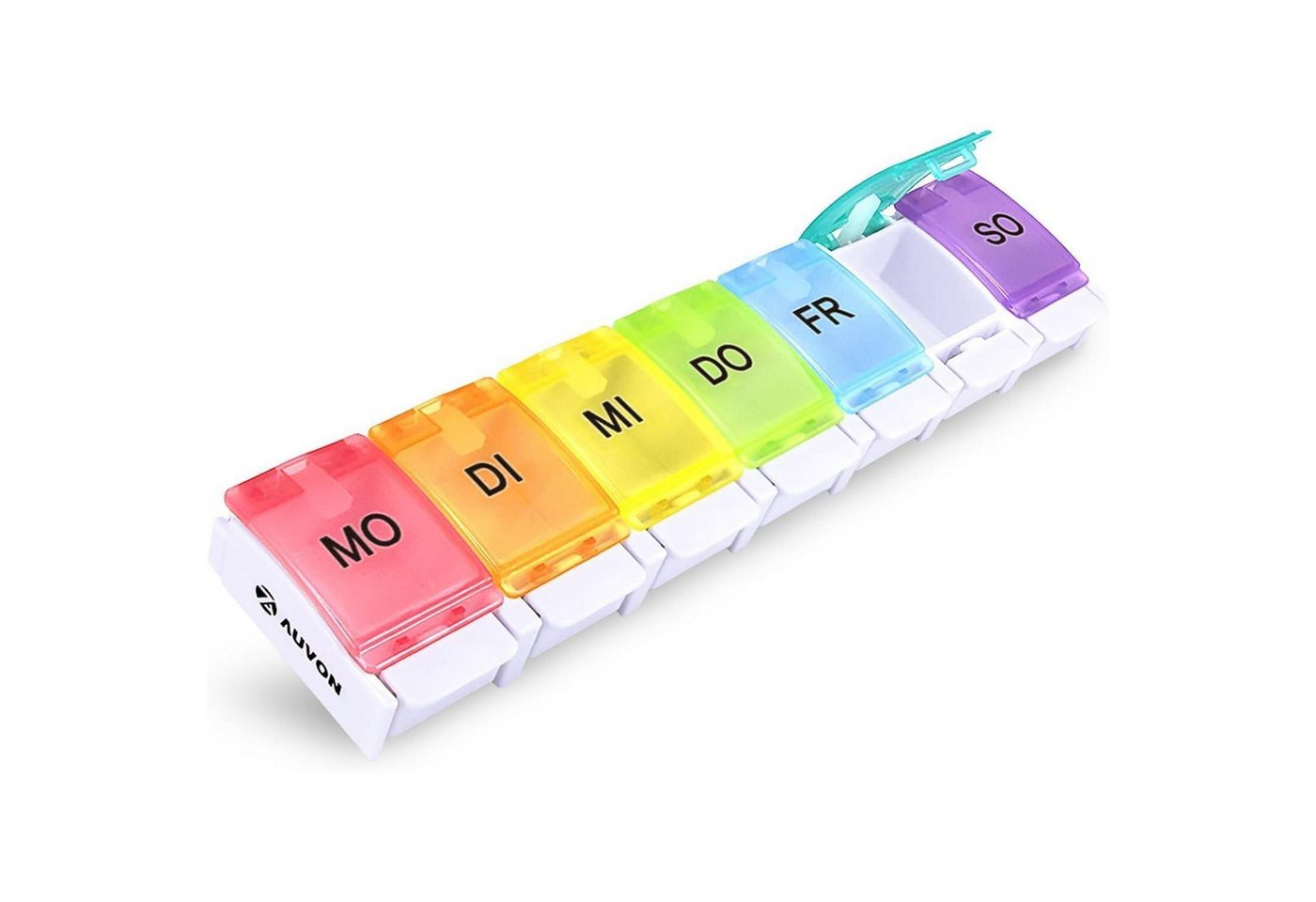 LuxusKollektion Pillendose Tablettenbox 7 Tage Pillendose Medikamentenbox BPA-frei großes Design LuxusKollektion Pillendose Tablettenbox 7 Tage Pillendose Medikamentenbox BPA-frei großes Design von LuxusKollektion